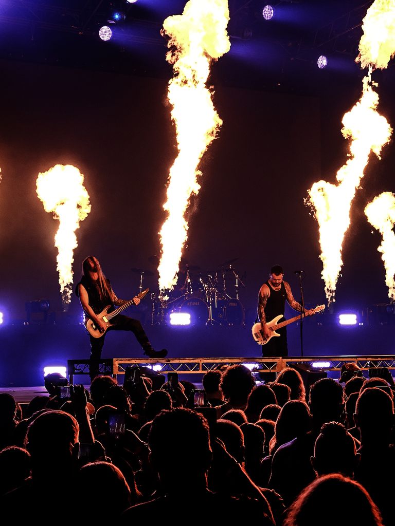 Lorna Shore performing at AEC Theatre in Adelaide 